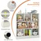 Kids 8-Cube Storage Bookcase 41", Freestanding Toy Organizer Shelf